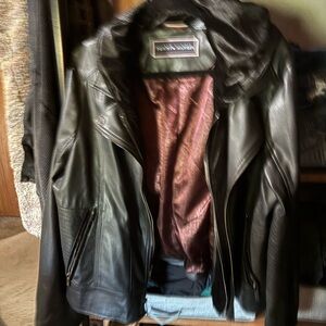 Woman’s Black PLeather Jacket